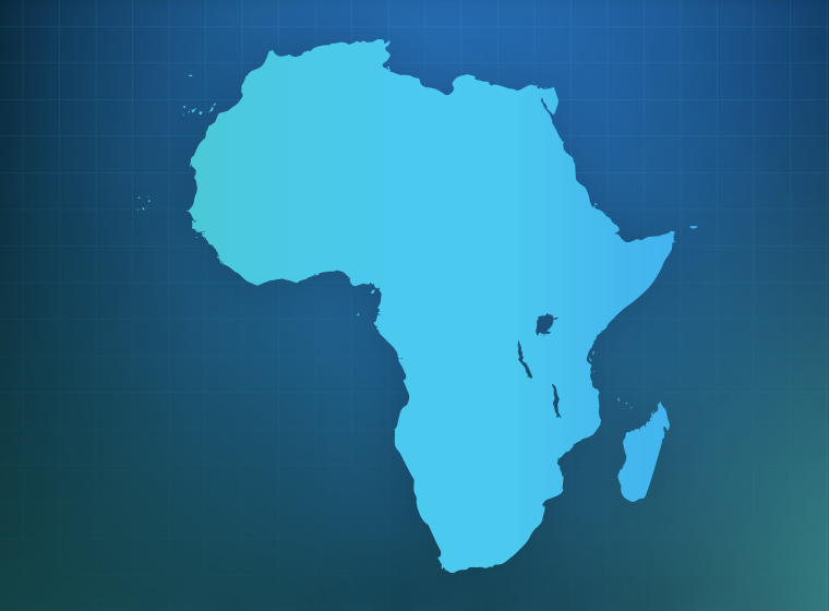 Africa Map Graphics