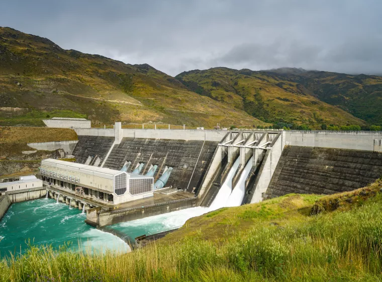 Clyde Dam Power Station, New Zealand