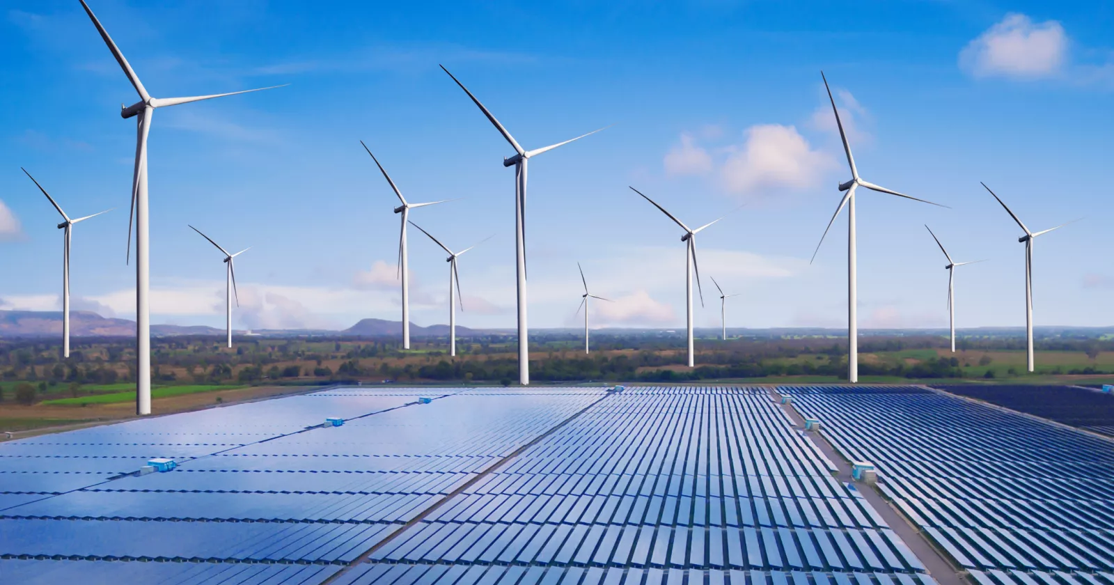 Energy efficient wind turbines and solar panels