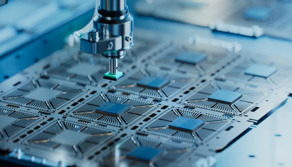 Close-up of Silicon Die