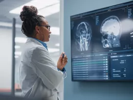 Exponent biomedical scientists conduct due diligence of medical devices by examining aspects of design and invivo applications on smart screen