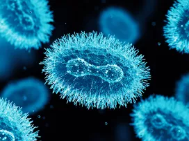 Magnified image of the specimen. Exponent helps track infectious diseases with epidemiological studies.